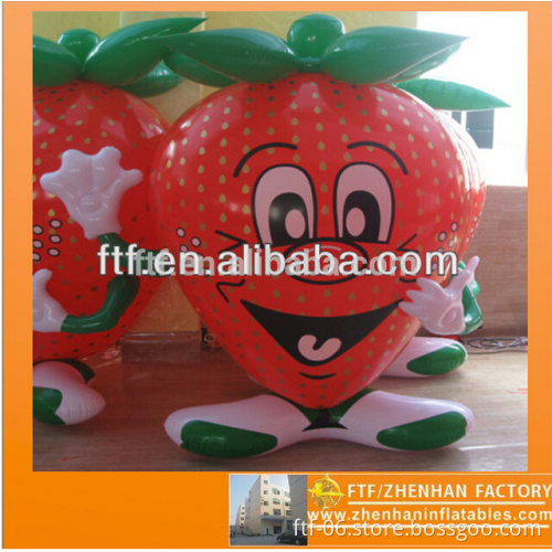 inflatable strawberry for advertising, inflatable strawberry replica